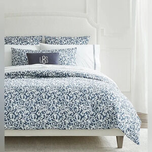 SFERRA Millbrook Duvet Cover Egyptian Cotton Color Storm